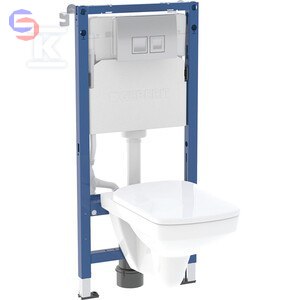 Geberit Duofix Basic Delta35 Selnova Square Stelaż podtynkowy 0,59x0,53x1,14m 37kg