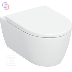 Geberit iCon Zestaw Miska WC Wisząca TurboFlush 59x40x40cm Biała