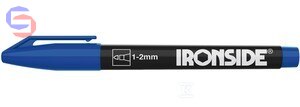 IRONSIDE Marker Permanentny Gruba Końcówka Niebieski 0,2x0,07x0,02m
