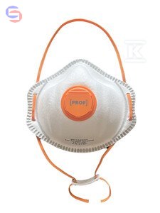 PROF Półmaska FFP3 z zaworem 5 szt. 0,16kg