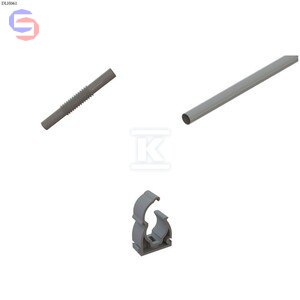 ONNLINE RL-47 Rura PCV 3m Szara + Uchwyt + Złączka