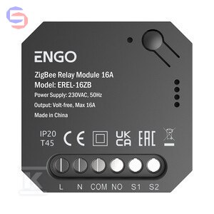 ENGO Smart Relay EREL-16ZB ZigBee 16A NO-COM 0,3kg