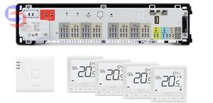 SALUS STARTPACK PRE KL08RF230V UG800 4xSQ610RF 2.34kg
