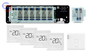 SALUS STARTPACK PREM KL06-M PL07 UG800 4xSQ610 2.14kg