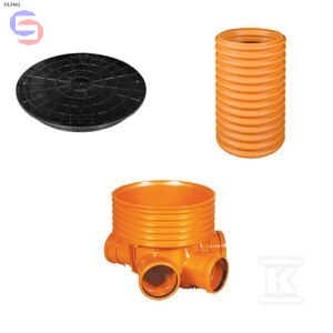 KACZMAREK DIAMIR DN/ID 425 KORUGOWANA Studnia Zestaw 2m