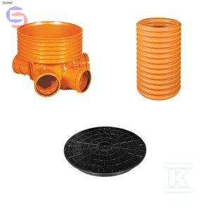 KACZMAREK DIAMIR DN/ID 425 KORUGOWANA Studnia Zestaw 3m