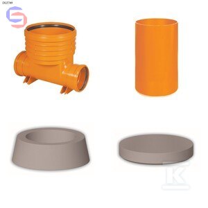 KACZMAREK DIAMIR DN/OD 400 GŁADKA Studnia kanalizacyjna zestaw 2m B125