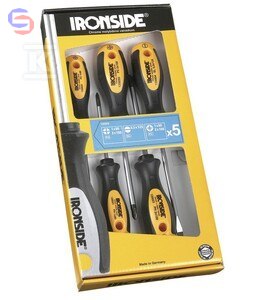 IRONSIDE Zestaw śrubokrętów 120506/01 0,44kg 0,3x0,145x0,04m