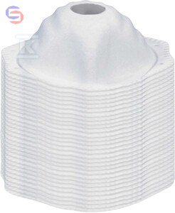 DELTA PLUS Ochrona Głowy Filtry FFP2 do Spidermask, Opakowanie 30 szt.