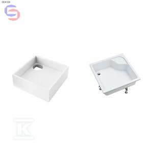 SCHEDPOL Doris Brodzik akrylowy 80x80x28 cm + nośnik Stabilsound