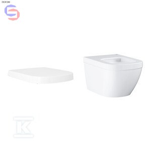 GROHE EURO Ceramic Miska WC wisząca 540x374mm + deska duroplast