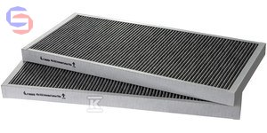 KERMI CLEANAIR Filtr Antysmog NOx, SOx 2x Węgiel Aktywny 0,13x0,6x0,4m