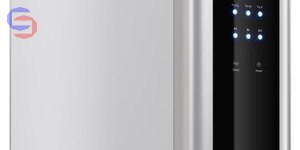 USTM SILVER Filtr RO z wylewką czarny mat + wkład mineralizujący 0,14x0,05x0,46m 11,66kg