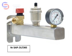 ONNLINE Grupa bezpieczeństwa INOX C.O. 3 bar 0,255x0,06x0,145m