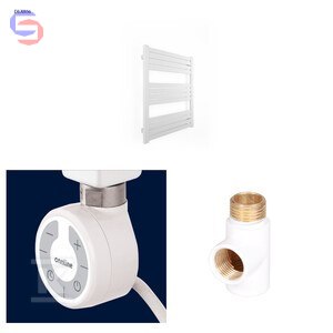 ONNLINE PBV 640x810 Grzejnik łazienkowy 300W MOA biały RAL9016