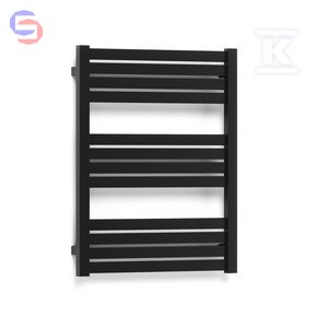 ONNLINE PBV 640x810 445W Grzejnik łazienkowy Czarny Mat