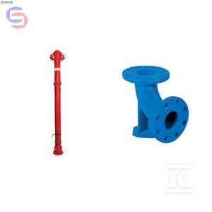 BOHAMET-ARMATURA GJS-ŻELIWO Hydrant nadziemny DN80 H2150 PN16