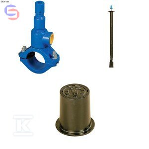 BOHAMET-ARMATURA Nawiertka DN90x50 PN10 GJL Żeliwo Szare Zestaw DLW440