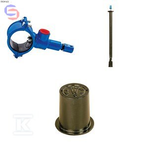 BOHAMET-ARMATURA Nawiertka DN110x32 GJS Żeliwo Zestaw DLW422