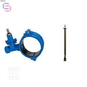 BOHAMET-ARMATURA NWZPE DN32x160 Zasuwa klinowa GJS PN16