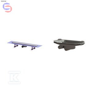 KESSEL Linearis Compact L750 Odpływ liniowy DN50 Multistop