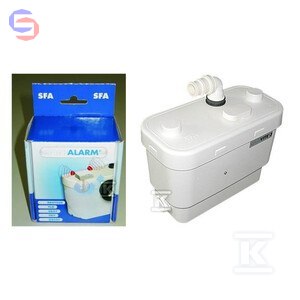 SFA SANIVITE SIL Pompa rozdrabniacz 6,27kg 0,33x0,26x0,42m + Alarm