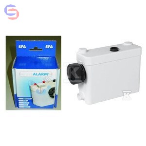 SFA SANIPACK PLUS Rozdrabniacz fekalii 0,37x0,25x0,51m 6,94kg