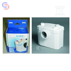 SFA SANITOP SIL Rozdrabniacz do WC i umywalek + Alarm DLS620