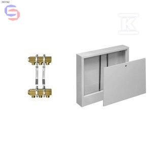 ONNLINE SZAFKA i ROZDZIELACZ C.O 8 obiegów 615x580x110 mm 10,49kg