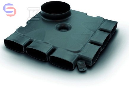 KERMI EASYFLOW Rozdzielacz kątowy 6 podłączeń 126x60mm 2 szt.