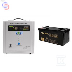 SINUS PRO 2000 E 12/230V +AGM 12V 200AH VOLT
