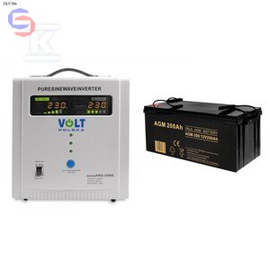 SINUS PRO 2200 E 12/230V +AGM 12V 200AH VOLT