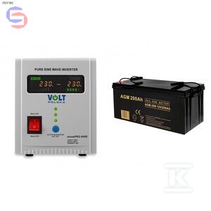 SINUS PRO 800 E 12/230V +AGM 12V 200AH VOLT