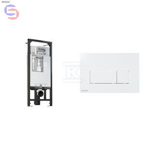 ONNLINE Stelaż podtynkowy WC DLW252 112x51x14cm biały