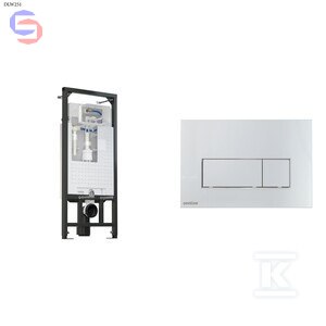 ONNLINE Stelaż podtynkowy WC DLW251 chrom połysk 112x51x14cm