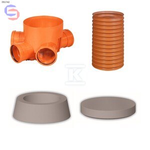KACZMAREK DIAMIR DN/ID 315K Studnia kanalizacyjna zestaw 2m