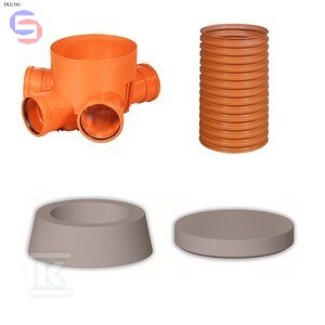 KACZMAREK DIAMIR DN/ID 315 KORUGOWANA Studnia Zestaw 3m B125 A15