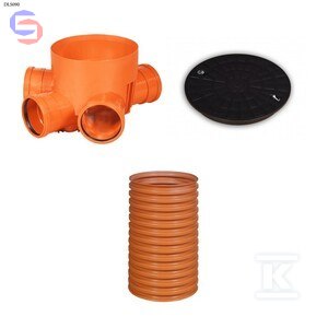 KACZMAREK DIAMIR DN/ID 315 KORUGOWANA Studnia Zestaw 2m