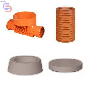 KACZMAREK DIAMIR DN/ID 315 KORUGOWANA Studnia Zestaw 2m B125