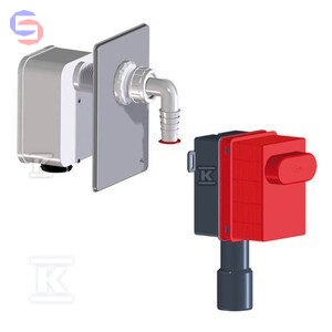 HL Syfon podtynkowy wielofunkcyjny DN40/50 DLS485 0,52kg