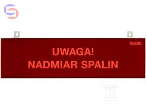 GAZEX TP-4.D/H5 Tablica ostrzegawcza 0,05x0,18x0,67m 1,3kg