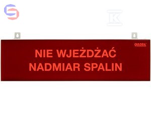 GAZEX TP-4/H3 Tablica ostrzegawcza 0,05x0,18x0,67m 1,2kg