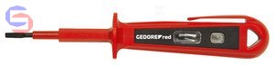 TESTER FAZ MAX.250V GNIAZDO 3MM 135MM GEDORE RED