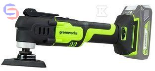 GREENWORKS G24MT Urządzenie wielofunkcyjne 24V 4Ah + ładowarka