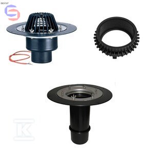 HL Wpust dachowy DN110 pionowy zestaw DLV337 0,2x0,39x0,4m 3,5kg