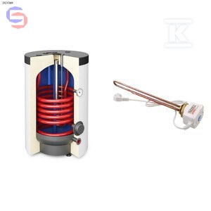 GALMET RONDO PREMIUM SGW(S) 140L Wymiennik z grzałką 2kW