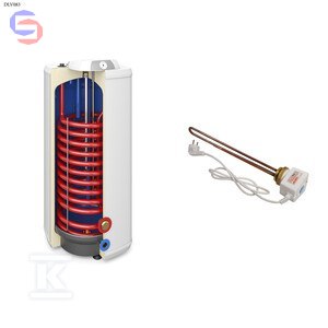 GALMET VULCAN KOMBI SGW(S) 200L Wymiennik z grzałką 2kW