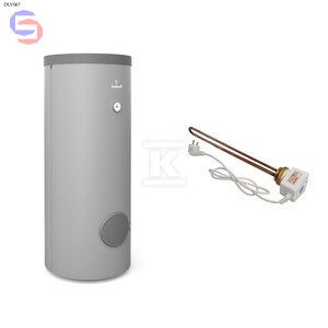 GALMET SGW(S) MAXI 250L Wymiennik z grzałką 2kW spiralna wężownica 2,9m2