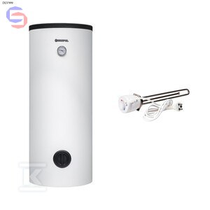 KOSPEL SWP-201 Wymiennik CWU 2,05m² z grzałką 2kW