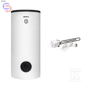 KOSPEL SWP-301 Wymiennik CWU 2,63m2 z grzałką 2kW